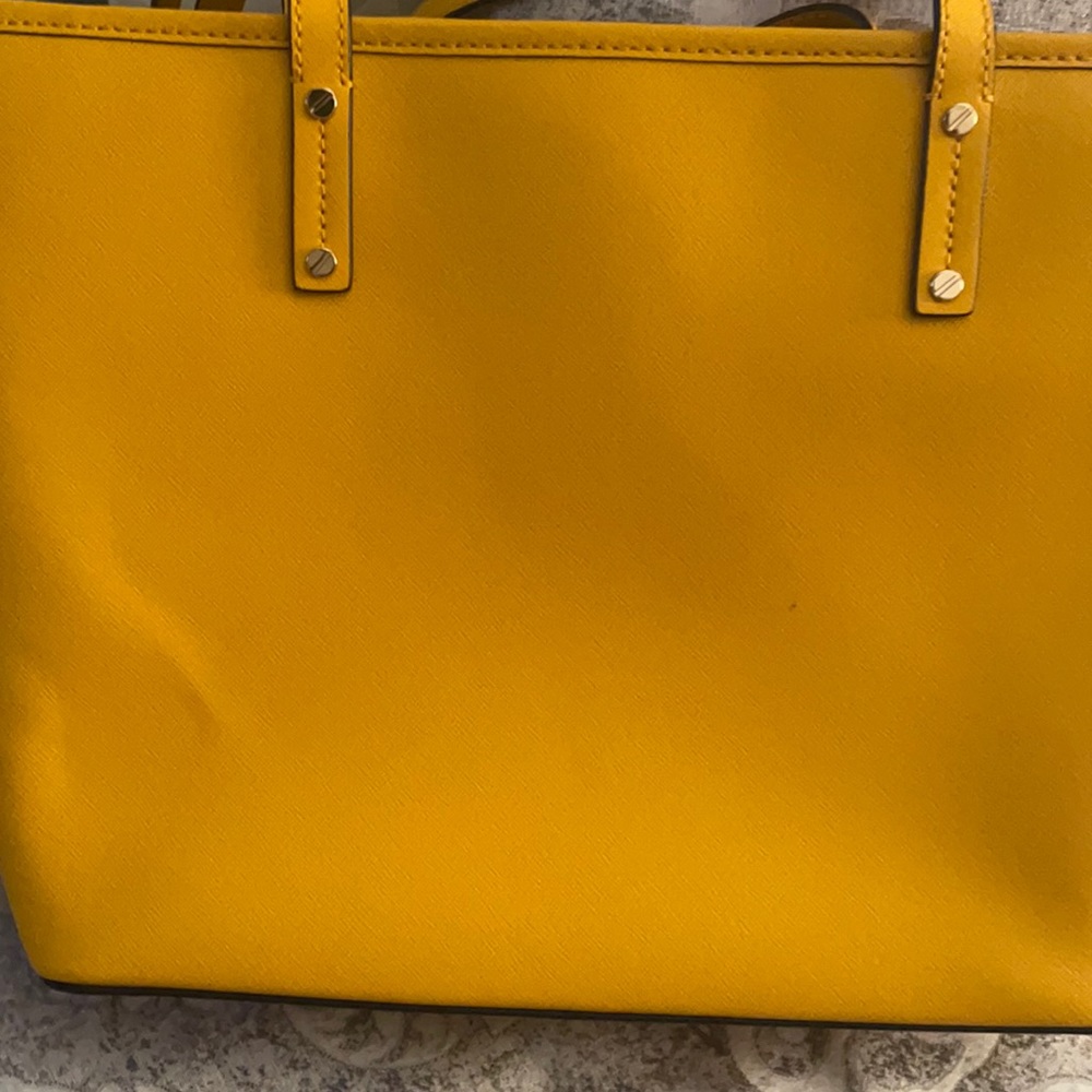 Golden yellow Michael Kors Tote